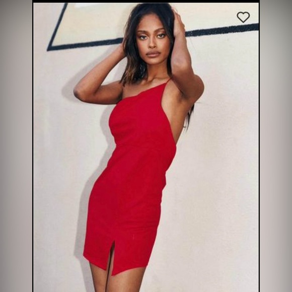 Princess Polly Size 4 Red Mini Dress - Picture 1 of 2